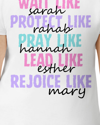 Unisex Short Sleeve T-Shirt Women of the Bible
